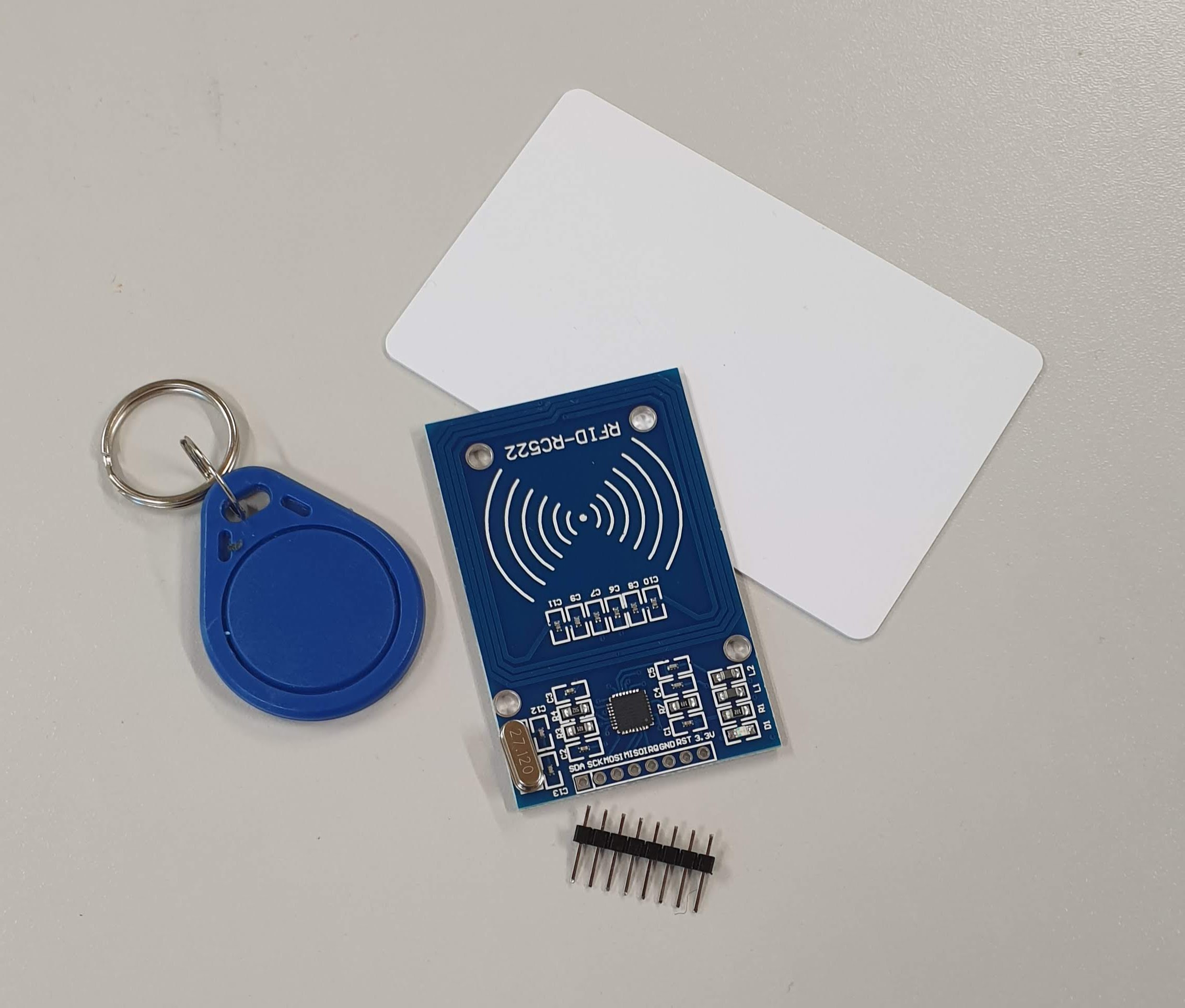 RFID-TAGs mit RFID-Empfänger